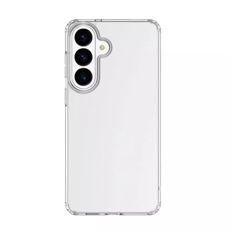 Cellularline Clear Protect - Galaxy S26+ kova kuori kumireunoilla