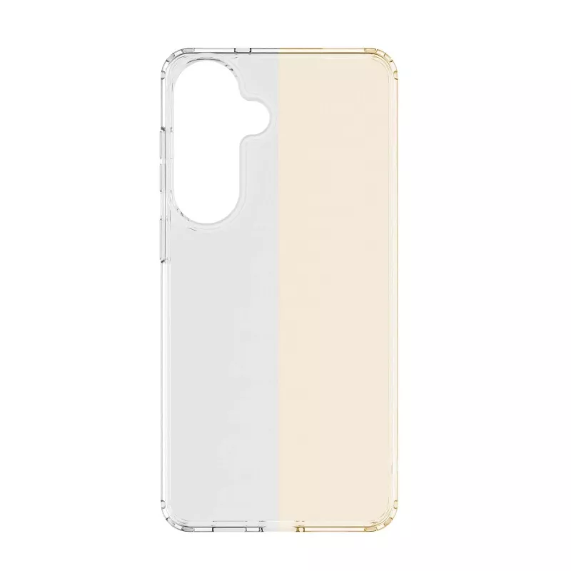Cellularline Clear Protect - Galaxy S26+ kova kuori kumireunoilla