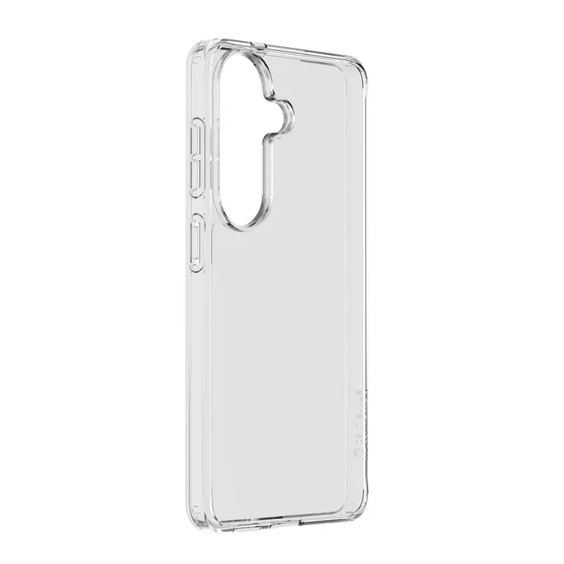 Cellularline Clear Protect - Galaxy S26+ kova kuori kumireunoilla