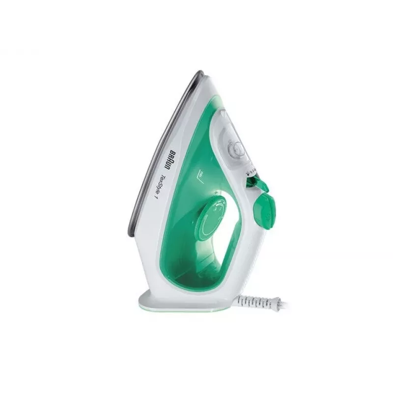Braun TexStyle 1 SI 1040 GR höyrysilitysrauta keraaminen silityspohja 2000 W vihreä, valkoinen