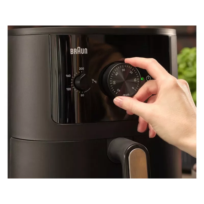 Braun Multi Fry 3 Single 4,3 l pöytämalli 1500 W kiertoilmakypsennin musta