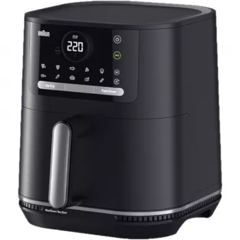 Braun HF5050 Single 5.7 L pöytämalli 2000 W kiertoilmakypsennin musta, harmaa
