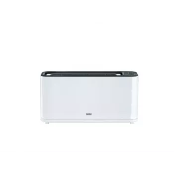 Braun HT3100WH leivänpaahdin 1 viipale 1000 W musta, valkoinen