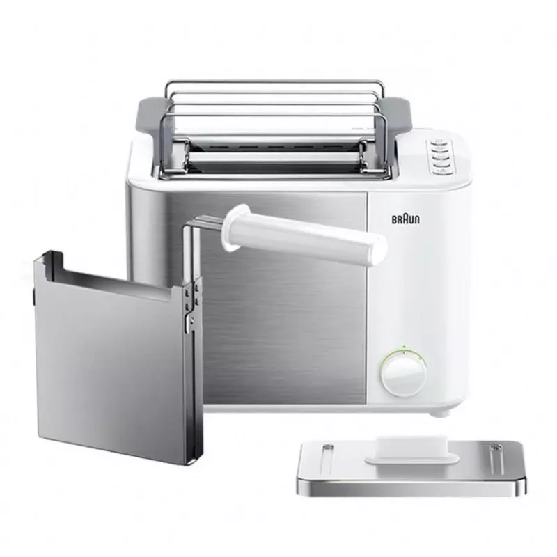 Braun GRILLE-PAIN HT5015WH 13 2 viipaletta 1000 W harmaa, valkoinen