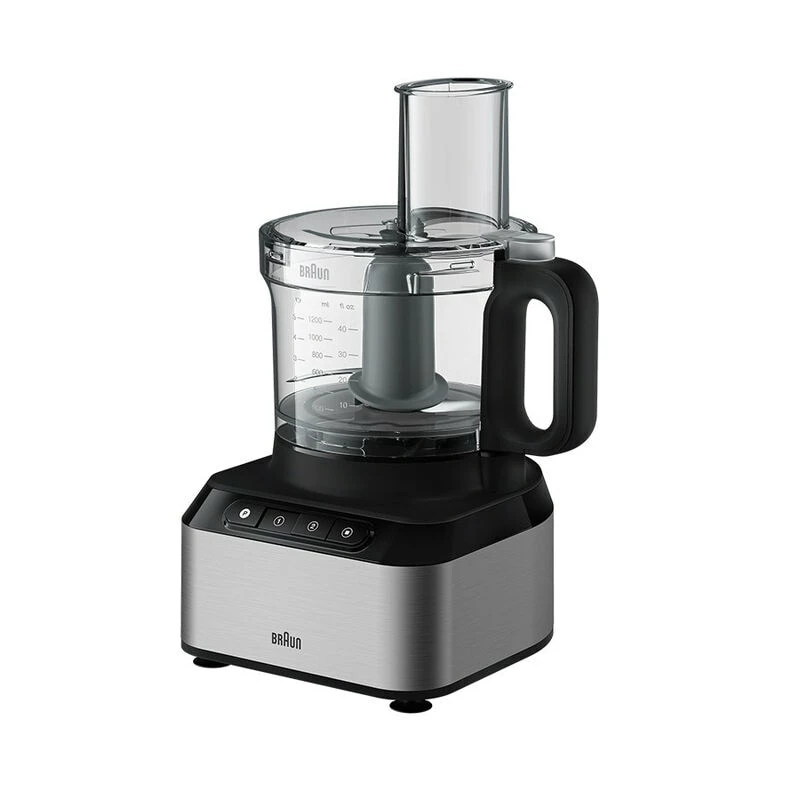 Braun FP 3233 SI yleiskone 800 W 2,1 l musta, ruostumaton teräs