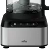 Braun FP 3233 SI yleiskone 800 W 2,1 l musta, ruostumaton teräs