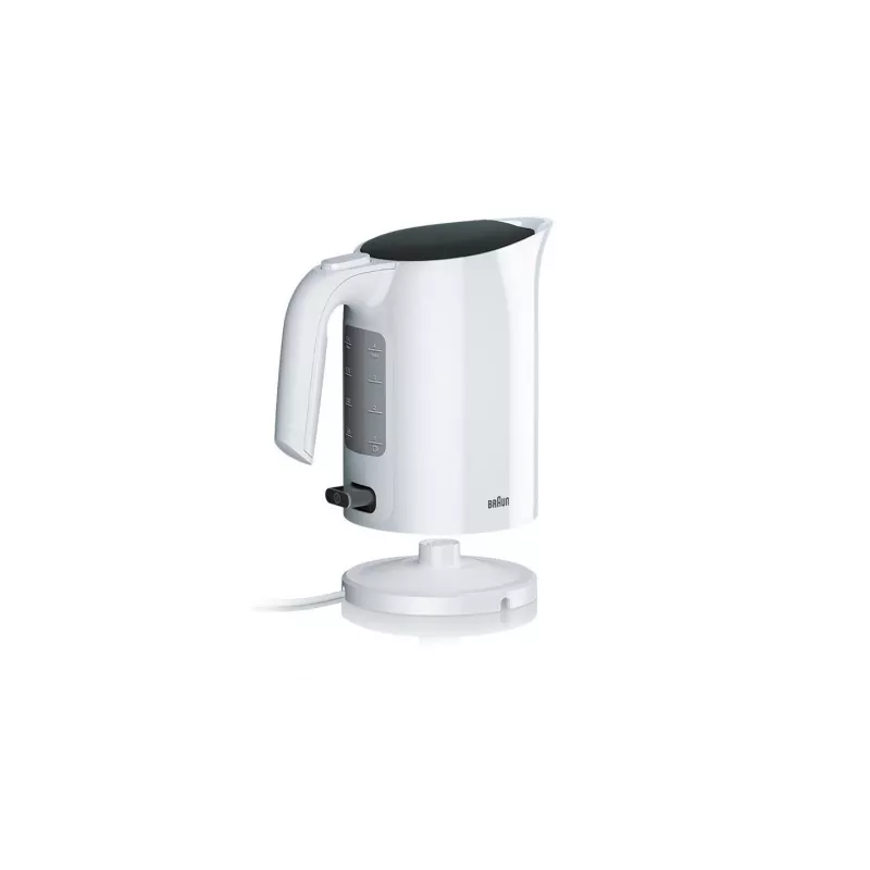 Braun 0X21010012 vedenkeitin 1 l 2200 W valkoinen