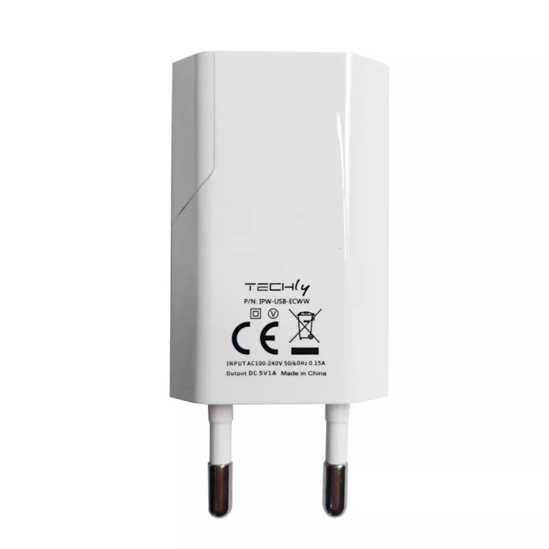 Techly IPW-USB-ECWW laturi mobiililaitteille yleinen valkoinen AC sisäkäyttöön