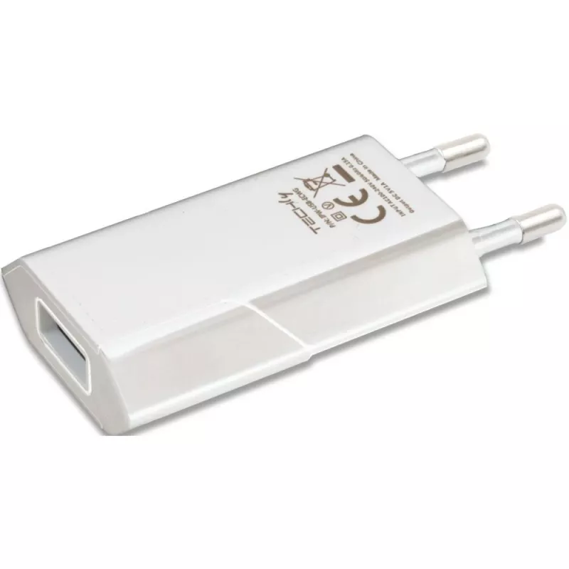 Techly IPW-USB-ECWW laturi mobiililaitteille yleinen valkoinen AC sisäkäyttöön