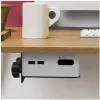 Techly pöydän alle säädettävä CPU-teline, 5 kg, 75 x 75 mm, 100 x 100 mm, musta