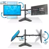 Techly ICA-LCD 2524 näyttöteline / -jalusta 81,3 cm (32 inch) pöytä musta