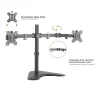 Techly ICA-LCD 2524 näyttöteline / -jalusta 81,3 cm (32 inch) pöytä musta
