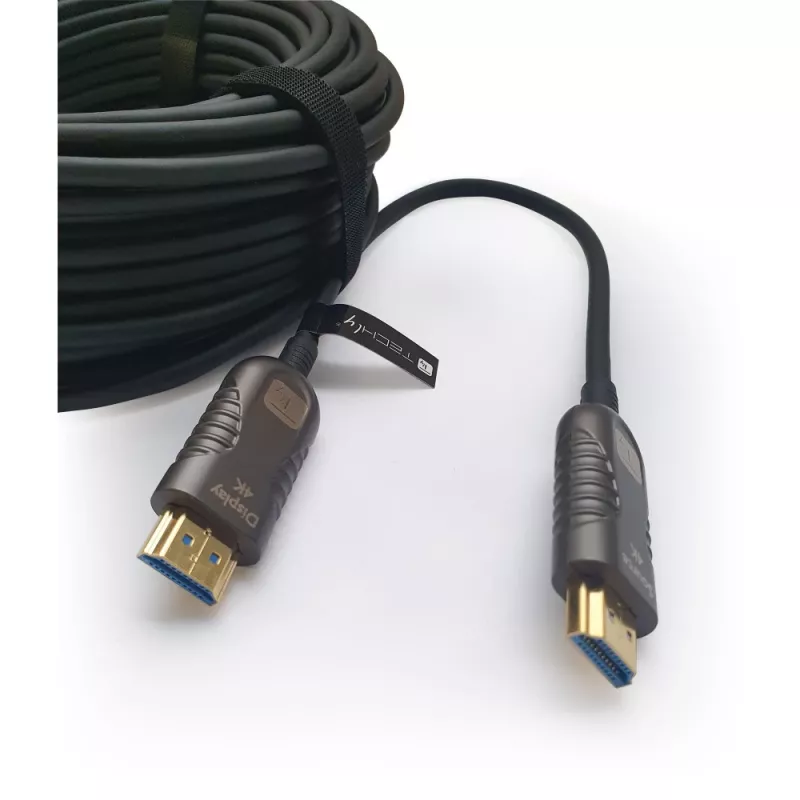 Techly ICOC HDMI-HY2-070 HDMI-kaapeli 70 m HDMI Type-A (Standard) musta