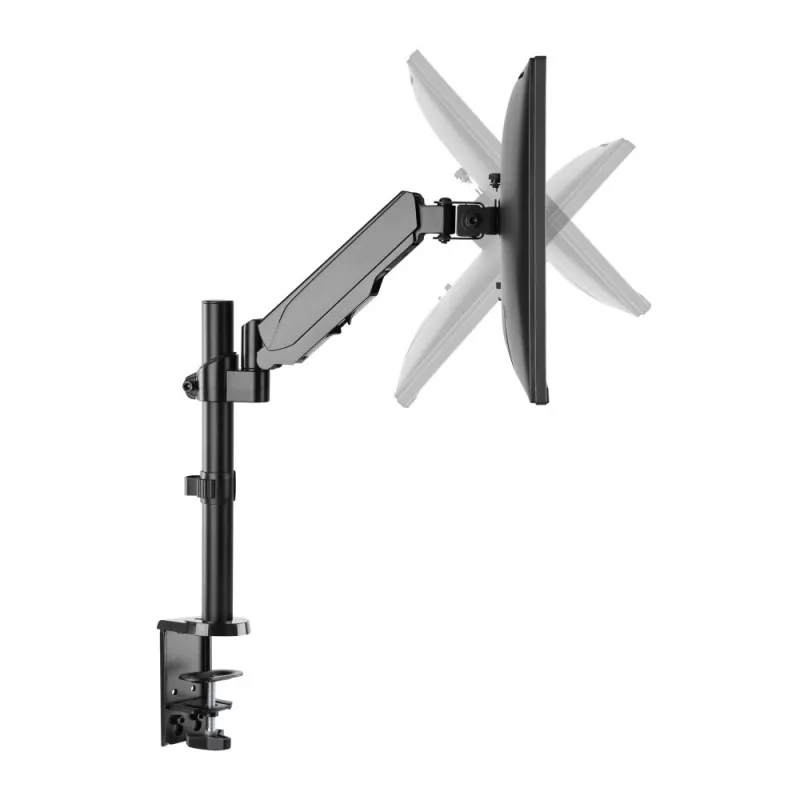 Techly ICA-LCD 515B näyttöteline / jalusta 81,3 cm (32 inch) pöytä musta