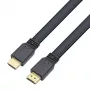 Techly HDMI 2.0 lattakaapeli High Speed Ethernetillä A/A M/M 1 m