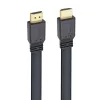 Techly HDMI 2.0 lattakaapeli High Speed Ethernetillä A/A M/M 1 m