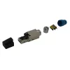 Techly IWP-8P8C-CAT81STY kaapeliliitin RJ45 beige