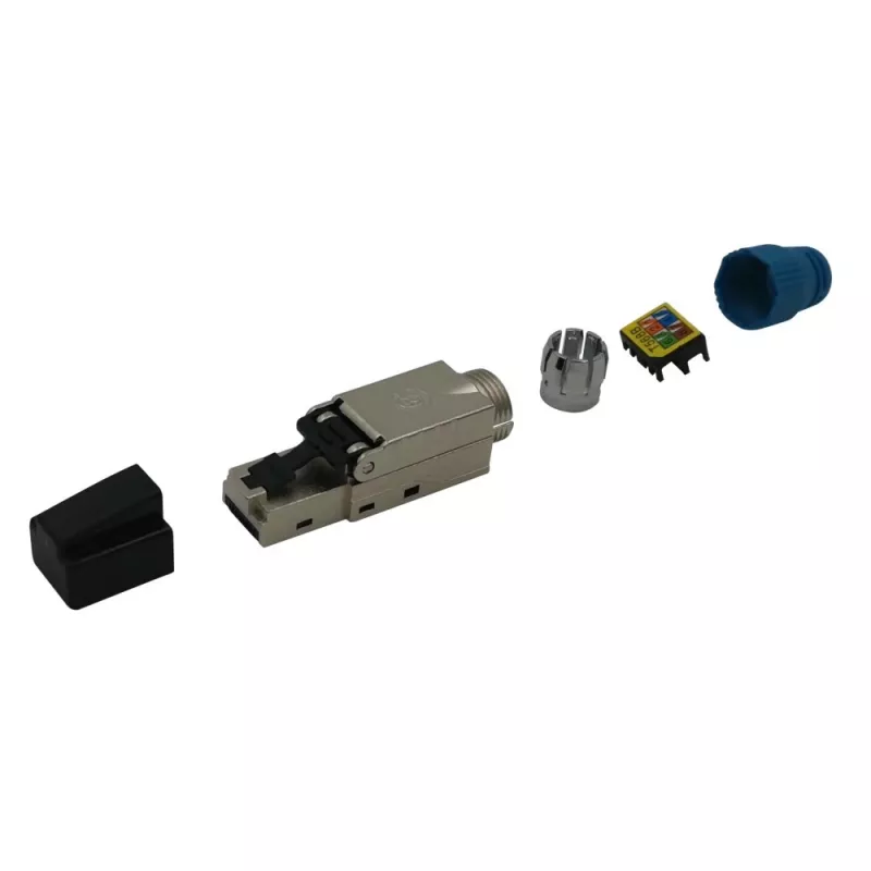 Techly IWP-8P8C-CAT81STY kaapeliliitin RJ45 beige