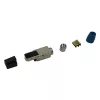 Techly IWP-8P8C-CAT81STY kaapeliliitin RJ45 beige