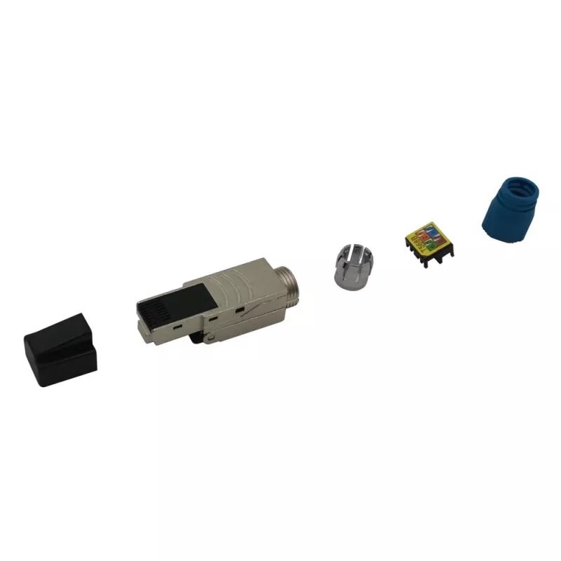 Techly IWP-8P8C-CAT81STY kaapeliliitin RJ45 beige
