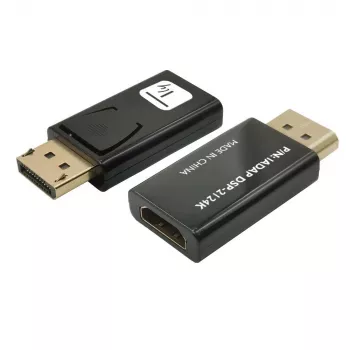 Techly IADAP DSP-2124K kaapelisovitin musta