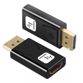 Techly IADAP DSP-2124K kaapelisovitin musta