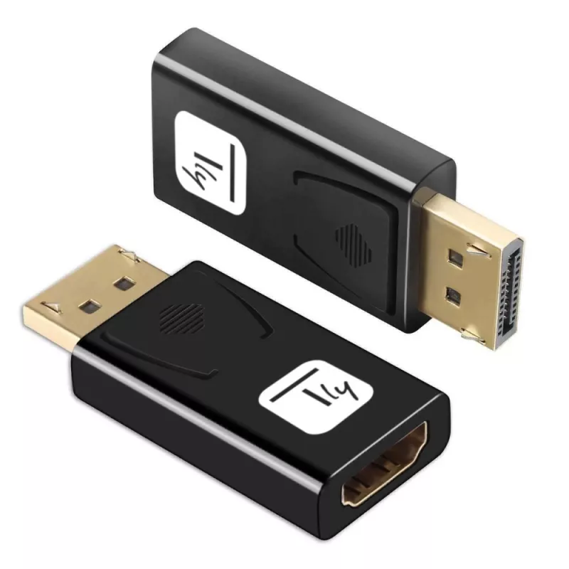 Techly IADAP DSP-2124K kaapelisovitin musta