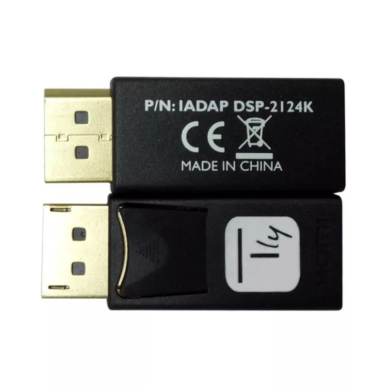 Techly IADAP DSP-2124K kaapelisovitin musta