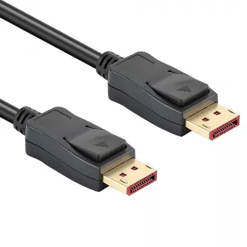 Techly ICOC DSP-A14-010NT DisplayPort-kaapeli 1 m musta