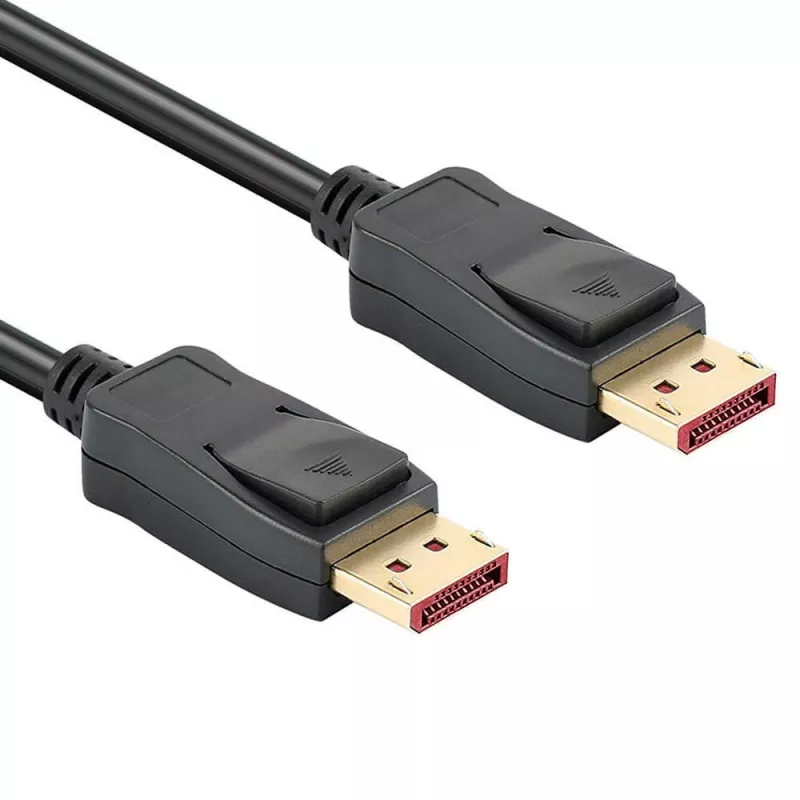 Techly ICOC DSP-A14-010NT DisplayPort-kaapeli 1 m musta