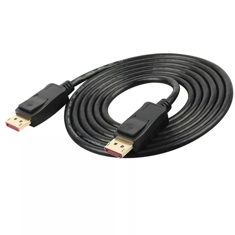 Techly ICOC DSP-A14-010NT DisplayPort-kaapeli 1 m musta