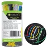 Techly ISWT-SET-CL600T nippusiteet yleisnippusiteet nylon monivärinen 600 kpl