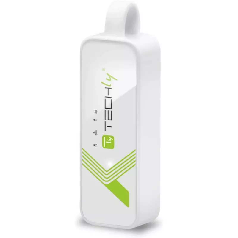 Techly IDATA USB-ETGIGA-3A USB 3.0 Gigabit Ethernet -verkkosovitin