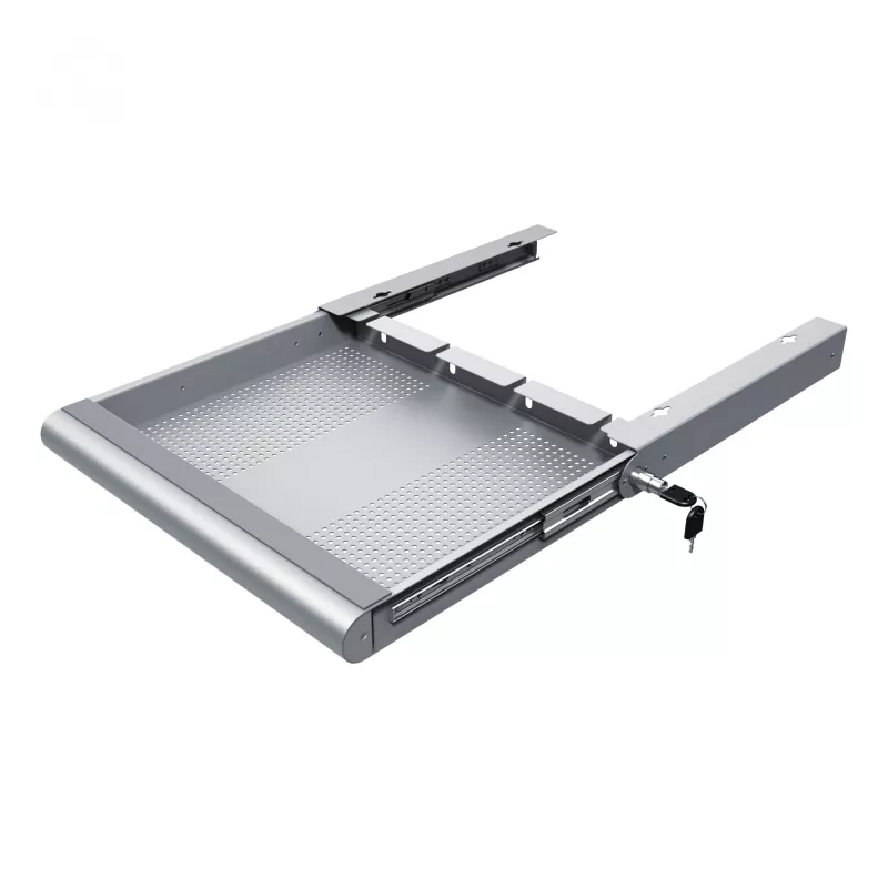 Dataflex Addit laitteistoturvalaatikko 622, hopea, teräs, yksivärinen, 530 mm, 450 mm, 75 mm