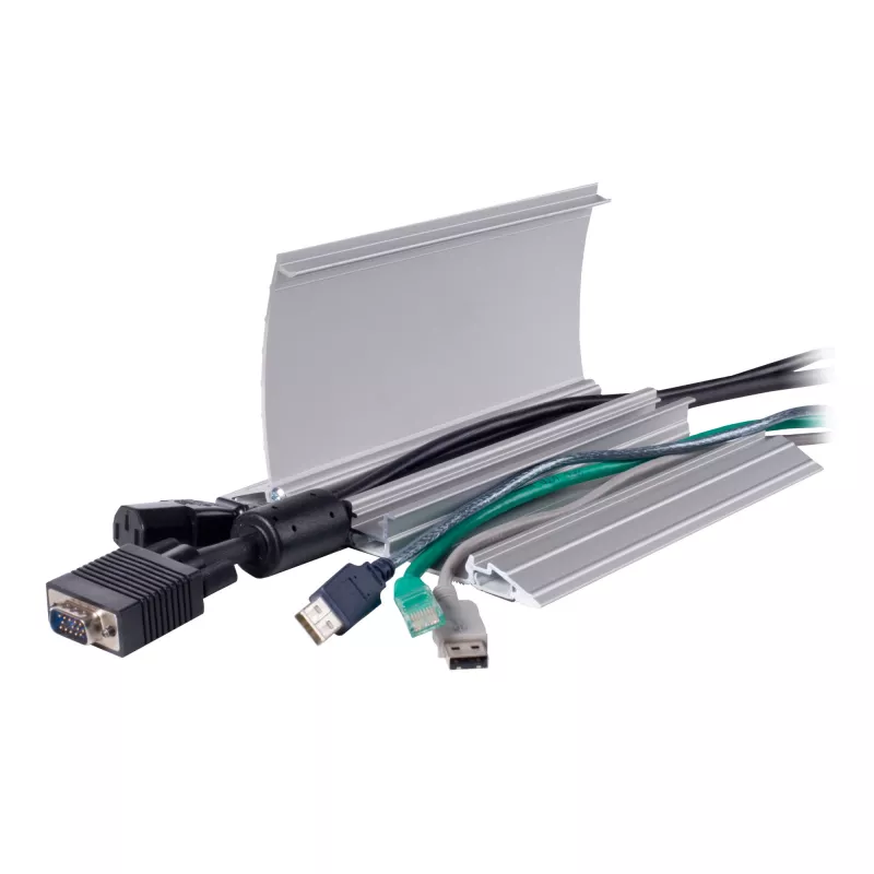 Dataflex Addit kaapelisilta 118 cm - suora 452, hopea, alumiini, 500 kg, 2 cm, 145 mm, 180 mm
