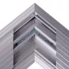 Dataflex Addit kaapelisilta - kulmaliitäntä 482, hopea, alumiini, 500 kg, 2 cm, 203 mm, 305 mm