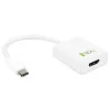Techly muunninkaapeli sovitin USB 3.1 Type-C HDMI 1.4, 3.2 Gen 2 (3.1 Gen 2), USB Type-C, HDMI-lähtö