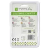 Techly italialainen pistokesovitin 1 USB-liitännällä 5V / 2,1A valkoinen IPW-USB-21EC