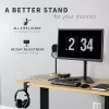 Techly ICA-LCD 2500 -monitoriteline 68,6 cm (27 inch) pöytä musta