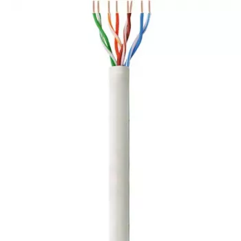 Techly ITP-C6U-FL verkkokaapeli harmaa 305 m Cat6 U/UTP (UTP)