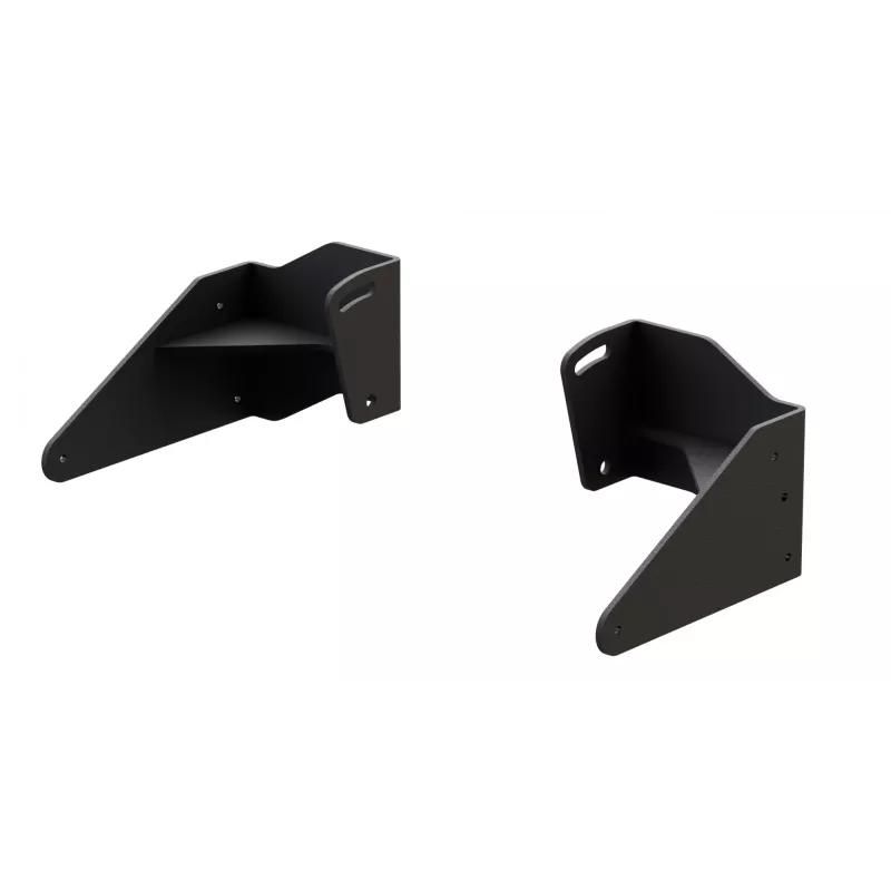 Res-Tech GT DD SUPPORT FANATEC, racing-rattipohjan teline, musta, teräs