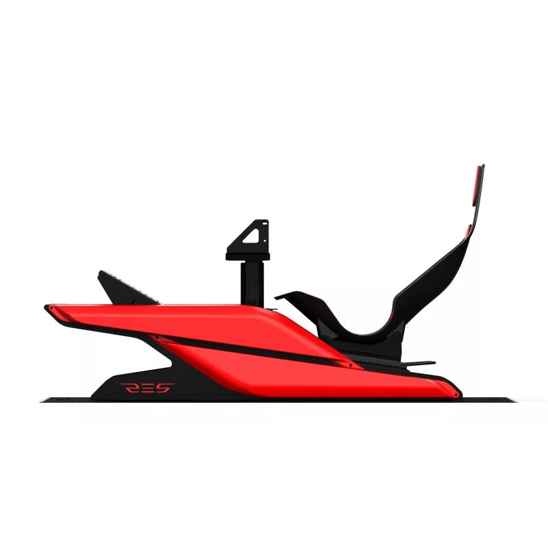 Res-Tech X1 DD SUPPORT FANATEC, racing-wheelbase-teline, musta, alumiini, DD1, DD2, 300 mm, 300 mm