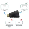 Techly HDMI - Mini HDMI Type-C -liitäntä/uros-adapteri IADAP HDMI-MC, Mini HDMI, HDMI, musta