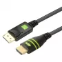 Techly DisplayPort - HDMI -kaapelimuunnin 2 m ICOC DSP-H-020