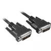Techly monitorikaapeli DVI digitaalinen uros/uros Dual Link 1,8 m (DVI-D) ICOC DVI-8100