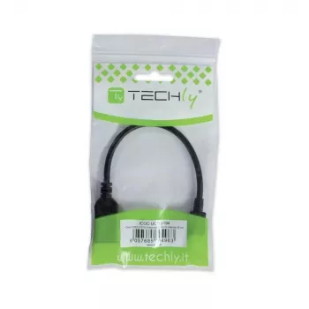 Techly USB2.0 OTG -kaapeli A-liitäntä / Micro-B-uros 0,2 m ICOC UOTG-194