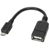 Techly USB2.0 OTG -kaapeli A-liitäntä / Micro-B-uros 0,2 m ICOC UOTG-194