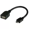 Techly USB2.0 OTG -kaapeli A-liitäntä / Micro-B-uros 0,2 m ICOC UOTG-194