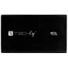Techly ulkoinen kotelo USB 3.0 2,5 inch SATA I-CASE SU3-25B, 2,5 inch, Serial ATA, 5 Gbit/s, musta