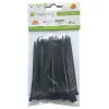 Techly kaapelinsidonta nauha nylon Patch 280x4,8 mm 100 kpl musta ISWT-28048-BK